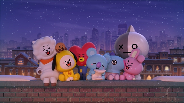 라인프렌즈 X BTS 캐릭터 'BT21' 폭발적 반응! 3-Image